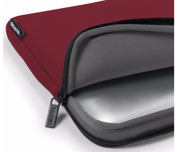 DICOTA Skin BASE 13-14,1" neoprenowa torba na notebooki czerwona D31293 - 1105192 - zdjęcie 5